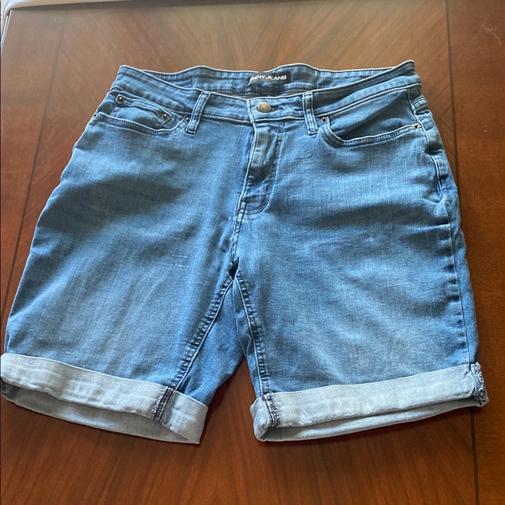 Kirkland Signature Blue Jean Shorts Relaxed Fit